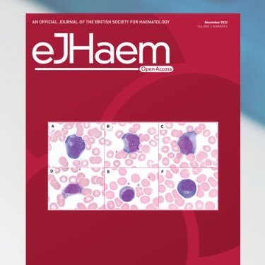 eJHaem is the open access sister journal of @BrJHaem, publishing high quality articles across haematology @BritSocHaem EIC @DrAEvens