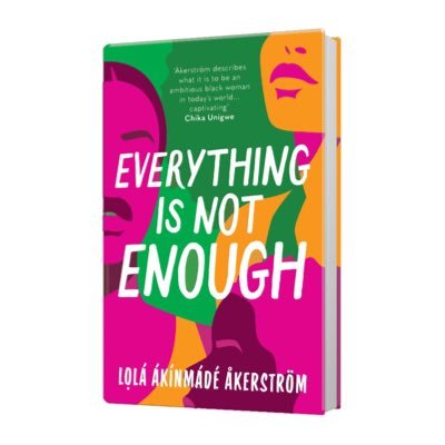 Brilliant novel by @lolaakinmade set in Sweden 🇸🇪 
@NAACP Nominee / @JennetteMcCurdy Book Club Pick 💖🧡💚 
Read @ineverymirror.  Tag #EverythingIsNotEnough