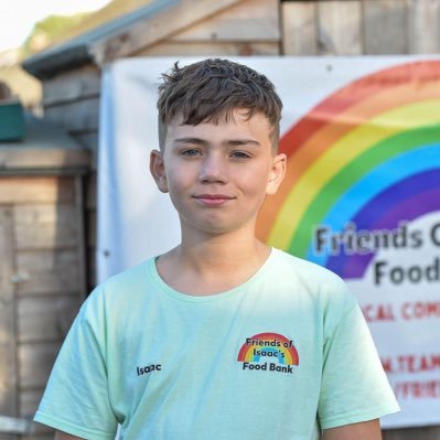 Follow 12 year old Isaac in his mission to end food insecurity in the town of Redditch and beyond 🌈