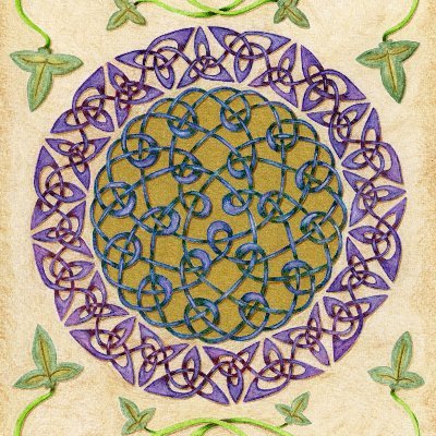 dendryad's profile picture. Celtic knot artist and printmaker.