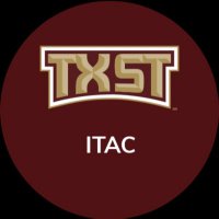 ITAC - Texas State (@itactxst) 's Twitter Profile Photo ITAC - Texas State (@itactxst) 's Twitter Profile Photo