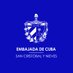 EmbaCuba St. Kitts & Nevis (@embacuba_skn) Twitter profile photo EmbaCuba St. Kitts & Nevis (@embacuba_skn) Twitter profile photo