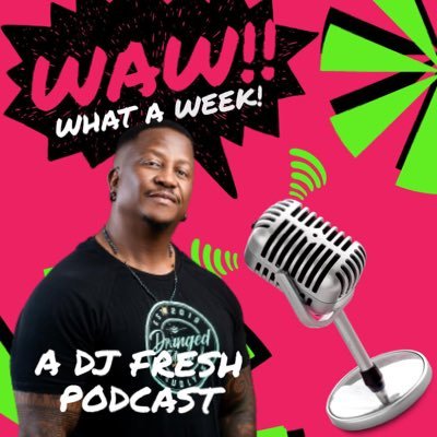 A Fast paced DJ Fresh podcast, wrapping up your week without fear or favour! We also laugh a lot!! Friday 12:00 & Saturday 8h00 YouTube, Spotify, Apple podcasts