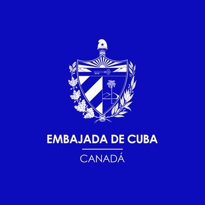 Cuenta oficial de la Embajada de Cuba 🇨🇺 en Canadá 🇨🇦. En defensa de la diplomacia revolucionaria cubana.