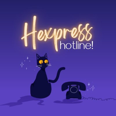 “You’ve reached Hexpress Hotline. You fight ‘em, we smite ‘em! How can we help?” | A new comedy podcast recording now | @exeterpodcast