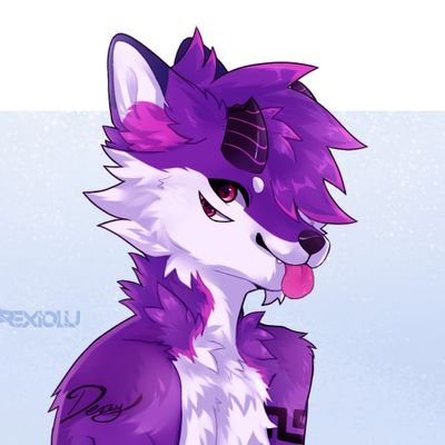 20 • Any Pronouns • Rexo • Hella sus • VRC Fur • Tik Toker • 
Professional Purple Rex that loves Monster, Vr and Cars.