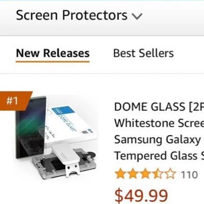 GalaxyDomeGlass #1 Amazon screen protector