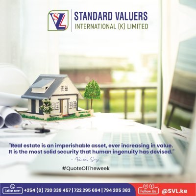 Standard Valuers International Limited is a well-established full service valuation and real property consultancy company with over 14 years Experience