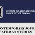 Contemporary Journal of African Studies (CJAS) (@IAS_CJAS) Twitter profile photo
