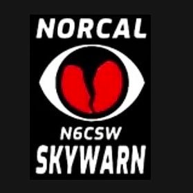 This is the official page of NorCal Skywarn,N6CSW. Follow for weather and important weather related emergency announcements. Contact: info@norcalskywarn.org