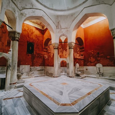 Suleymaniye Hamam is an historical Turkish bath in Istanbul, Turkey. Suleymaniye Hamam was built in 1557 by Turkish architect Mimar Sinan.