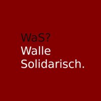 WaS – Walle Solidarisch(@WalleSoli) 's Twitter Profile Photo