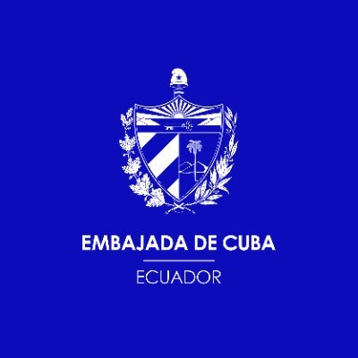 Cuenta oficial de la #Embajada de #Cuba  en #Ecuador 🇪🇨 • Official account of the Embassy of Cuba in Ecuador Seguidores de #FidelCastro 🇨🇺