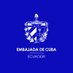 Embajada de Cuba en Ecuador (@embacuba_ecuad) Twitter profile photo