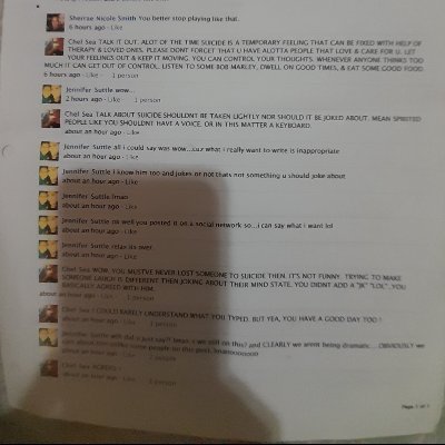 Adelaida Pacheco
aka Sanchez
Torres marriage stolen
Whitley v. Albers, 475 U.S. 312, 319 (1
I will charge police for new injuries
Why he sent her
Blauw