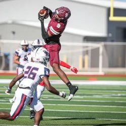 Class of 2025 | Wr/Db @ Flour Bluff High School | 6’2”175lb | Email: Dicksoncameran@gmail.com | Phone:757-717-5726 , 757-831-8420 | NCAA ID # 2302792006