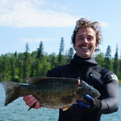 MSc candidate at Thompson Rivers University studying the efficacy of spearfishing as a method of suppression of invasive smallmouth bass.