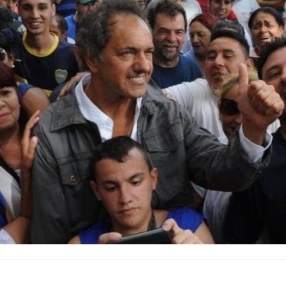 Somos un grupo de fans que bancamos al #pichichi Daniel Scioli.