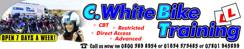 CWBikeTraining's profile picture. - CBT - Restricted/Direct Access - Advanced Motorcycle Training - Covering Medway & Maidstone