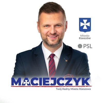 Radny Miasta Rzeszowa, Rzeszowianin, społecznik, samorządowiec, 36 lat fb: /mateuszmaciejczyk