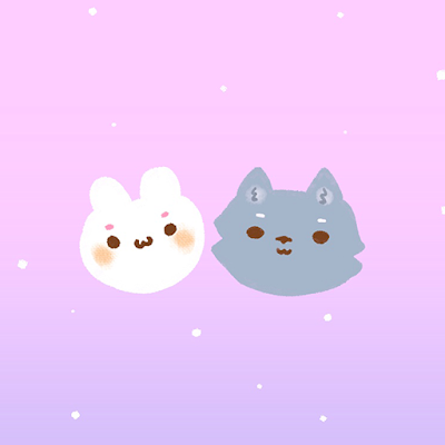 Meet Mochiak & AhWoo, the beloved white bunny and grey wolf duo who spread happiness worldwide through their cute animation and comics about everyday things!