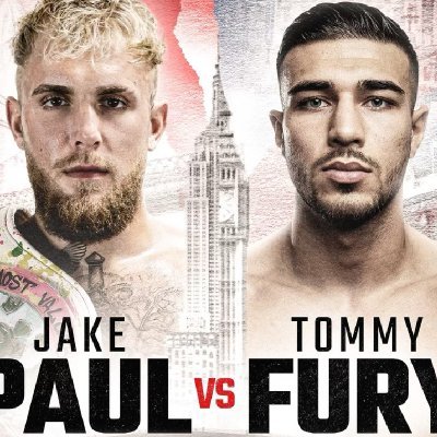 Jake Paul vs Tommy Fury Live