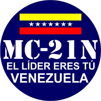 Cuenta Oficial del MC-21N🇻🇪
El MC-21N nunca solicita dinero.
#VenezuelaEnDesobediencia  #FTPL