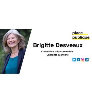 Ecologiste, femme de conviction. Habitante de La Rochelle. Conseillère départementale 17. Présidente IAE La Rochelle. Ex-VP Transports Agglo La Rochelle