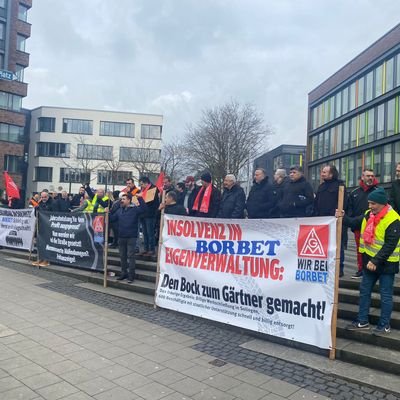 #Borbet 
Wir 600 Arbeiter der Standort Solingen wurden von der Familie Borbet betrogen und ohne jegliche Entschädigung auf die Straße geworfen.