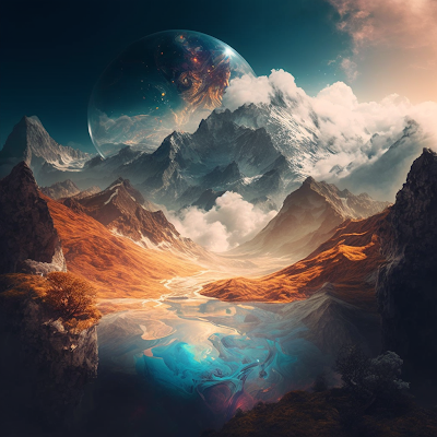Beautiful Destination 4K are scenes that are otherworldly or dreamlike in appearance.