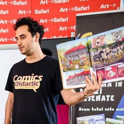 Comics Author & Teacher based in Romania & Luxembourg