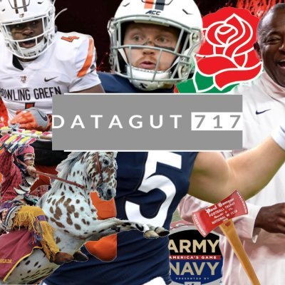 🚨Official🚨 Twitter page of the DataGut 717 college football gambling model and the 717 Syndicate. 63% ATS in 2022. All things college football.