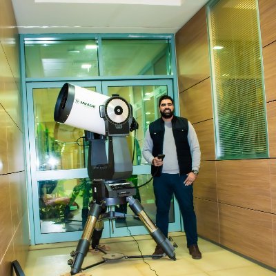 Amateur Astronomer for more than 18 years, co-founder and board member of the Egyptian Society for Astronomy, 
Astrophotographer
First Egyptian APOD winner 
Mas