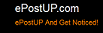 ePostUP's profile picture. You just entered a global business website networking based platform. Whether you need a simple website, choose to post classifieds, showcase your products and
