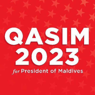 Supporters of Qasim Ibrahim #Qasim2023 #JumhooreeParty