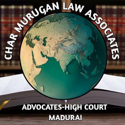 law_murugan's profile picture. CHAR MURUGAN LAW ASSOCIATES
(Advocates-High Court)
Madurai-625 107.
E-mail: charindia2018@gmail.com
Landline no: 0452-4069239
Mobile no: 9944739651