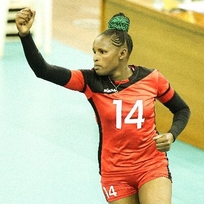 Gladys Ekaru Emaniman is a Kenyan professional volleyball player. She is part of the Kenya women's national volleyball team 