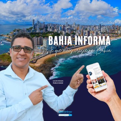 Lucas Souza Publicidade

Diretor do @sitebahiainforma o site que mais cresce na Bahia. Jornalista /Fotógrafo /Publicidade por natureza.
https://t.co/FIABArpTiw