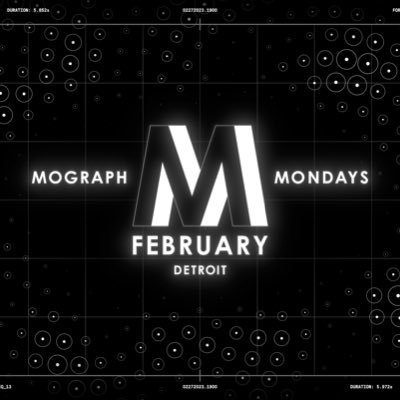 Mograph Mondays is a group of animators, editors, artists, and creative developers that meet every month to converse, teach, and encourage each other.