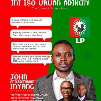 I am John Inyang, a business leader and philanthropist dedicating my life to serving humanity both in Uruan community and beyond.
