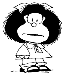 Todos deberíamos ser algo Mafalda: sabia, curiosa, idealista, irónica, indignada con las injusticias... @la_peke@mastodon.world