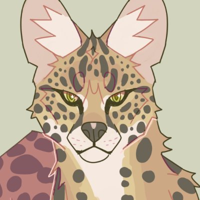 + admirer of serval cats
+ digital illustration, stickers, & more
+ comms open!