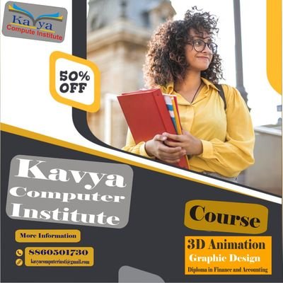 Kavya Academy 
 *IT and Web Deployment Institute* (Specialist)* 9870530399