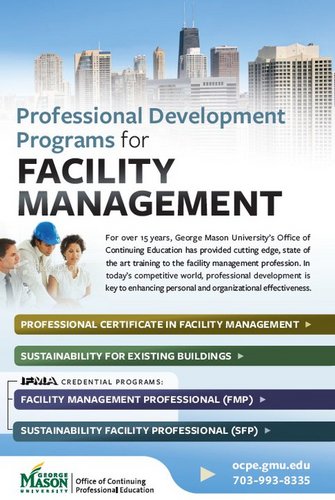 Offering non-credit certificate and credential programs to meet your Facility Management educational needs.