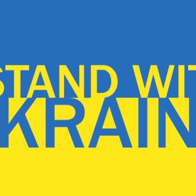 I stand with Ukraine 🇺🇦