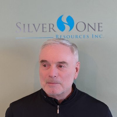 President and CEO of Silver One Resources.

TSX-V: $SVE OTCQX: SLVRF FF: BRK1