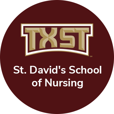The official Twitter page of Texas State University St. David's School of Nursing (SON). Be sure to like our Facebook page at St. David's SON.  #BobcatFamily