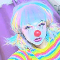 same @ on blue (@boobdylan420) Twitter profile photo