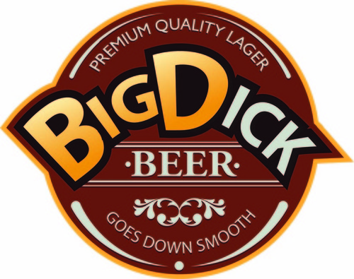 A brand for hard times! Merch and Big Dick Beer, a nutty lager with a thick head, coming to a store near you. Get your hands on some Big...well, you know!