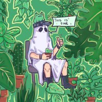 DAME MÁS HUESOS (@aghostisdrawing) 's Twitter Profile